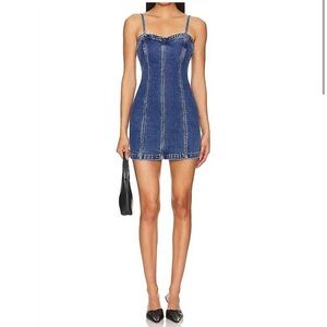 abrand denim dress Abrand Women's Sundress Denim Dresses